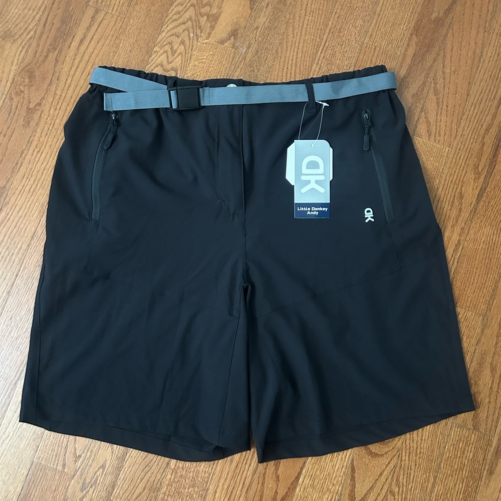 Little Donkey Andy‎ Men's XL Lightweight Waterproof 4 Way Stretch Shorts Hiking